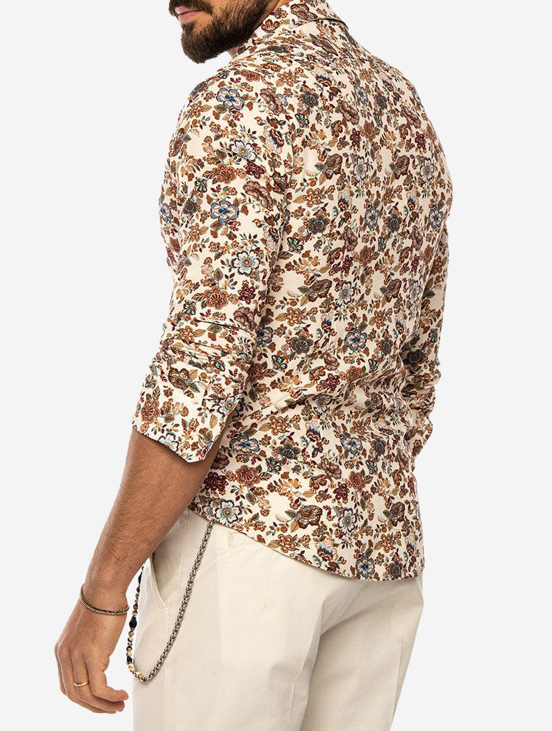 FLORAL PRINTED SHIRT IN MULTICOLOR