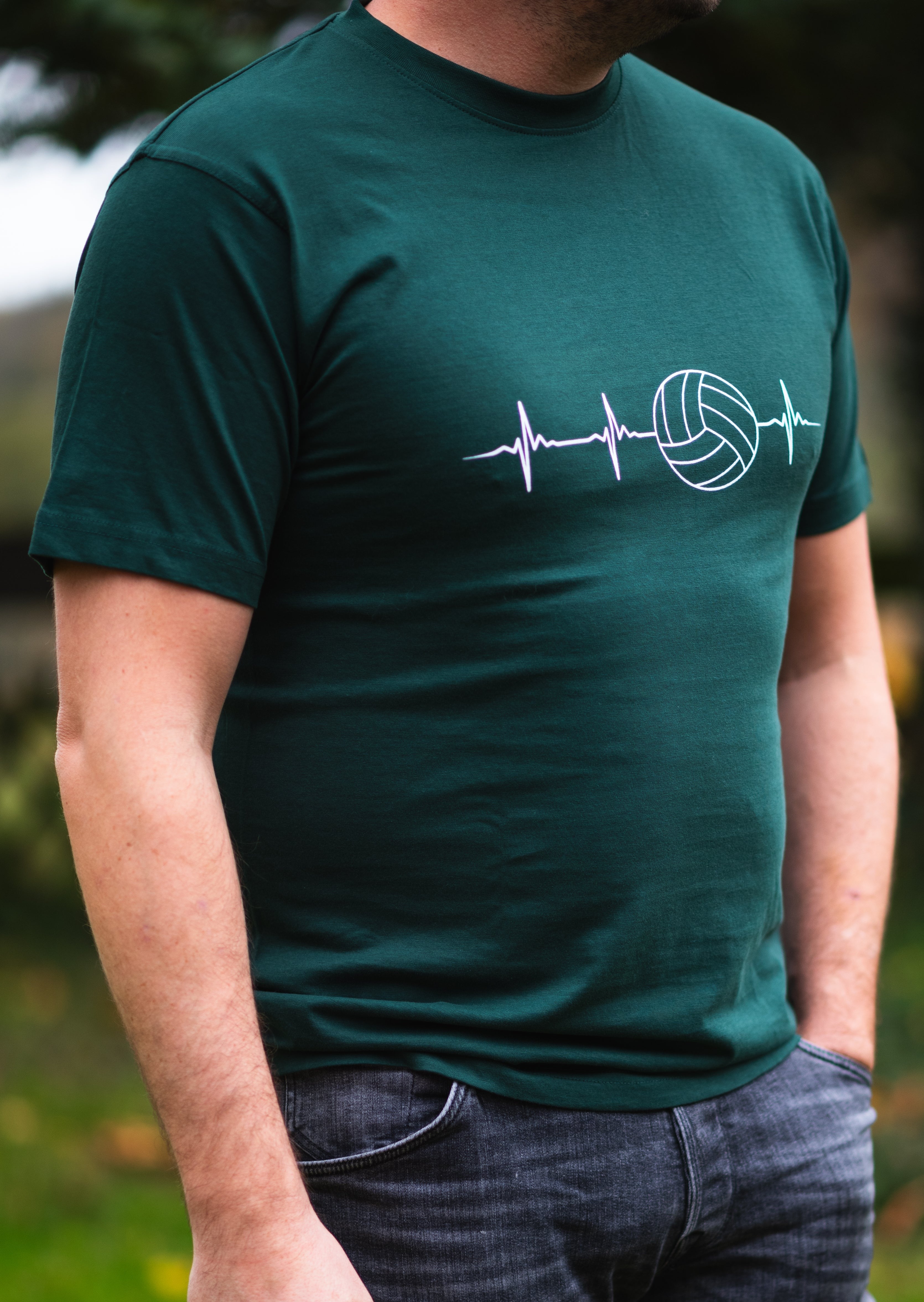 Herzschlag - Herren Premiumshirt