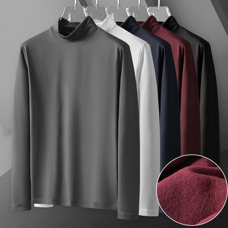 🔥Neuer Verkaufsschlager🔥Herren-Baselayer-Shirt aus merzerisierter Baumwolle und Stretch, warm und bequem【40 % RABATT】 